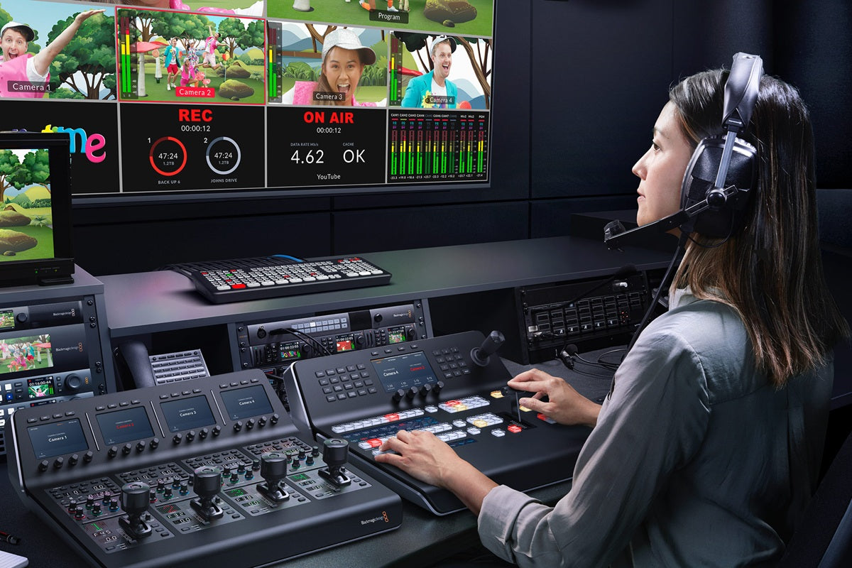 Switchers y Matrices para Producción en Vivo