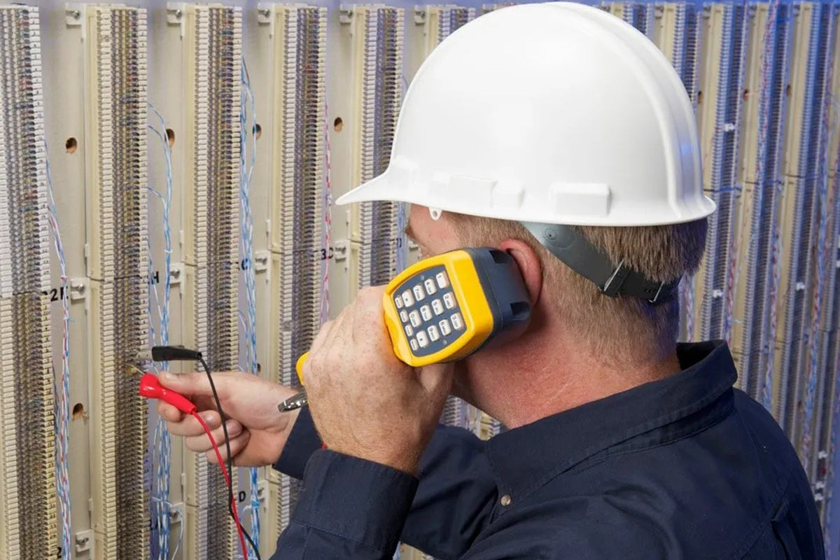 Microteléfono de prueba