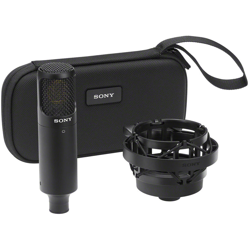SONY - C-80 - Micrófono de condensador unidireccional para grabaciones en estudio.-3