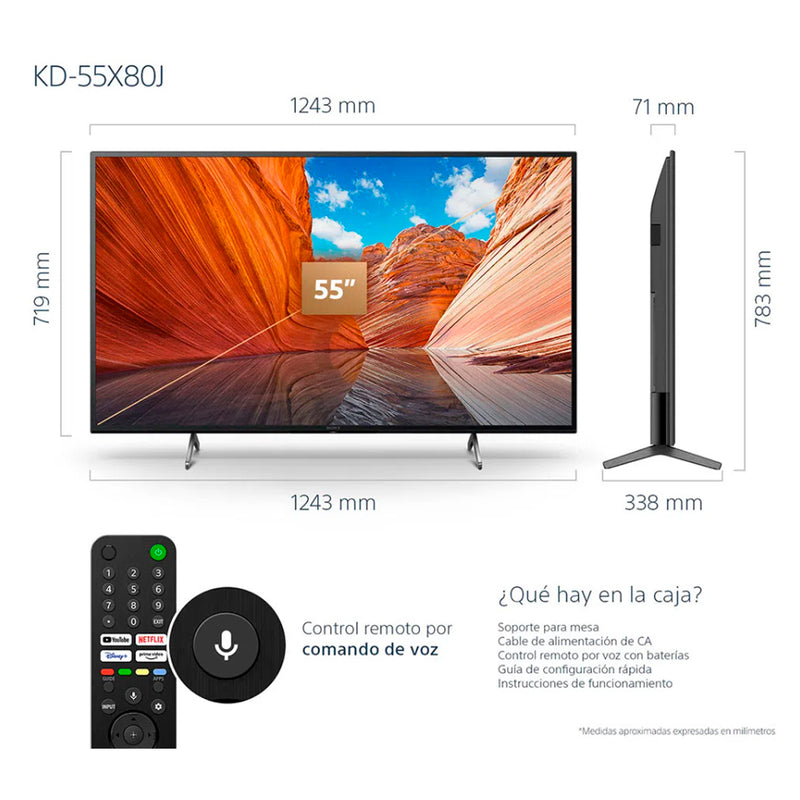 KD-55X80J - Imagen 2